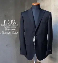 未使用 定3.19万 P.S.FA perfectec 黒 テーラードジャケットのサムネイル