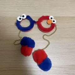 USJ エルモ クッキーモンスター カチューシャサングラス