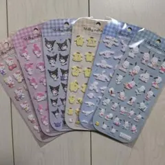 正規品 サンリオ ミルキーメロウシール 6種セット 全種コンプリートセット