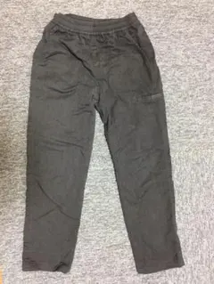 UNIQLO グレーの裏起毛パンツ(140cm)