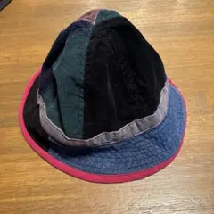 マルチカラー コーデュロイ バケットハット US製 Vintage