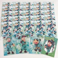 忍たま乱太郎 猪名寺乱太郎 摂津のきり丸 福富しんべヱ 特典カード クリアカード