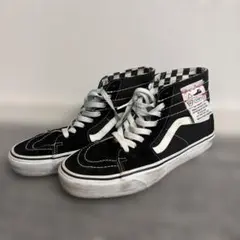 VANS Sk8-Hi ブラック ホワイト ハイカット スニーカーのサムネイル