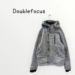 【Doublefocus 】フリースジャケット ボア　アウター　フード