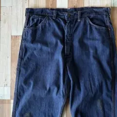 【極上品!!】60s モンゴメリーワード デニムペインターパンツ 濃紺 W36のサムネイル