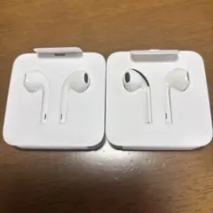 ホワイト EarPods & Lightningアダプタ セット