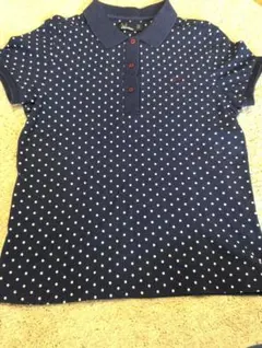 キ*ナ様 FRED PERRY ポロシャツ ドット柄 ネイビー