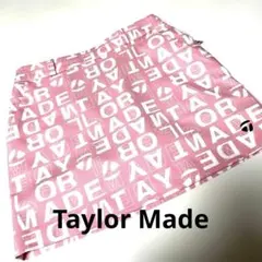 ★ TaylorMade 재단사 하녀 ★ 화이트 & 핑크 로고 스커트☆S