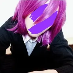コスプレ ウィッグ ショート パープル