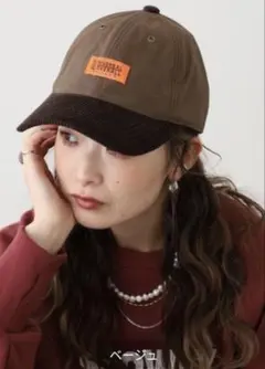 UNIVERSAL OVERALL コーデュロイキャップ 男女兼用