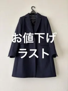 BANANA REPUBLICネイビーチェスターコート Ｓ