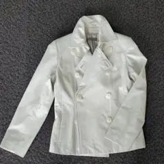最終段階価格♪レザージャケット　白 M