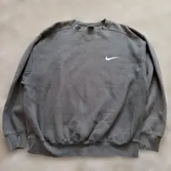 90s NIKE スウェットトレーナー L 短丈