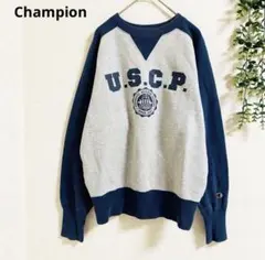 希少レア　チャンピオン　トレーナー　S ロゴプリント　ヴィンテージ　2000年代