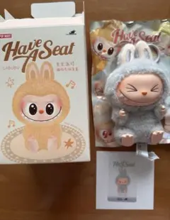 POP MART LABUBU ぬいぐるみ　Have a seat ヒヒ