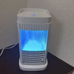 半導体冷却 卓上冷風機 LEDライト付き 小型クーラーのサムネイル