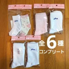 エビアン　evian　靴下　全６種コンプリートセット