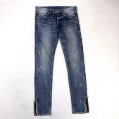 ISAMU KATAYAMA BACKLASH 裾ジップ デニム M 加工のサムネイル