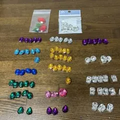 ガラスビジューパーツ他　ハンドメイド　衣装