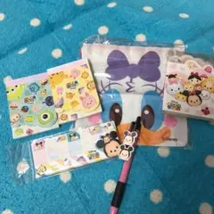 ディズニー  ツムツム 文房具セット