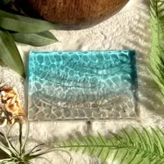 インテリア雑貨　海アート　海の置き物　アクセサリートレイ　ハワイアン　南国