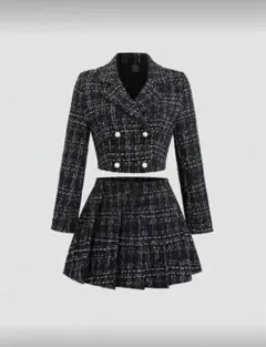 ツイードセットアップ