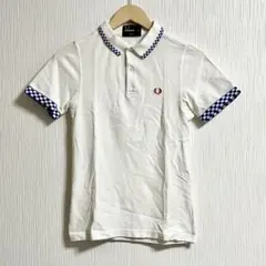 FRED PERRY フレッドペリー　ポロシャツ スリムフィット チェッカー柄のサムネイル