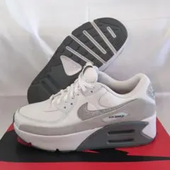 美品☆NIKE AIR MAX 90 LV8 グリッター ラメ 厚底 25cm