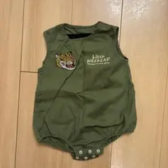 しまむら　リトルウィークエンド　ロンパース　80