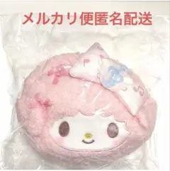 サンリオ　ピアノちゃんのおめかしピアノはっぴょう会　フェイス型ポーチ
