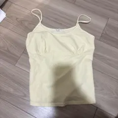 Brandy Melville イエロー　キャミソールのサムネイル