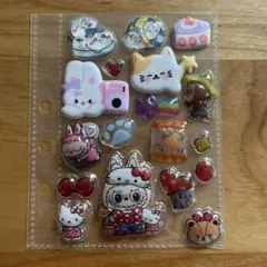 立体シール おすそ分けシール ぷっくりシール ボンボンドロップシール ちいかわ