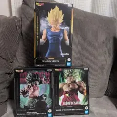 ドラゴンボールZ　フィギュア　超サイヤ人ブロリー　ベジータ　３点