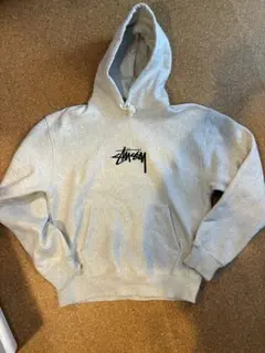 ゆみ様専用　Stüssy ライトグレー XL パーカー　ヘビーウエスト　状態良