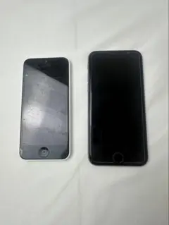 iPhone ジャンク品2台セット(iPhone 6s / iPhone 5c)