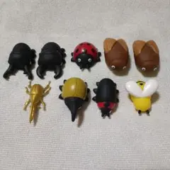 値下げしました！昆虫 ミニフィギュア 9点セット