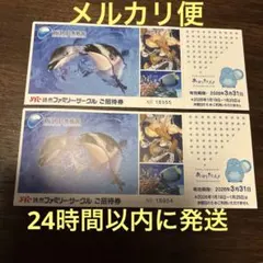 新江ノ島水族館ご招待券　2枚　えのすい