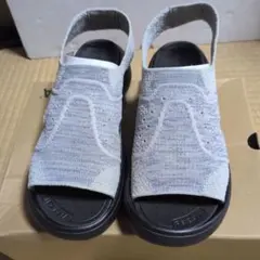 Re:getA リゲッタ ニットサンダル グレーのサムネイル