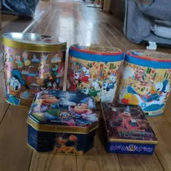 東京ディズニーシー ＆ランド 空き缶 5個セット