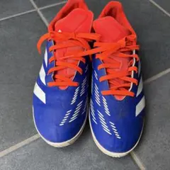 adidas Predator サッカーシューズ 青/赤 24.5cm - メルカリ