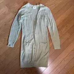 ロングニットカーディガン