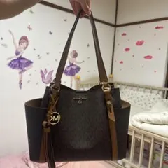 Michael Kors ブラウン トートバッグ