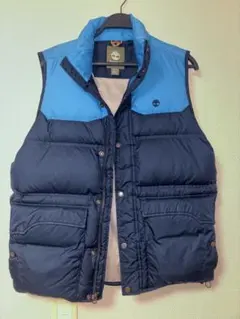 Timberland ダウンベスト S/P 青/ネイビーのサムネイル