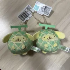サンリオ ナムコ フルーツきぐるみマスコット メロン ポムポムプリン 2
