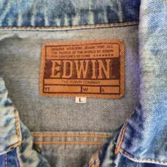 EDWIN デニムジャケット Lサイズ ライトブルー
