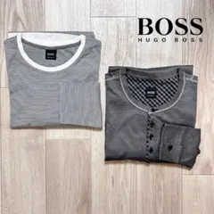 HUGO BOSS レギュラーフィット 長袖Tシャツ　2点セット　M