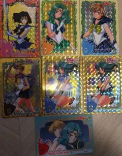 セーラームーン カードダス ウエハース 復刻 ウラヌス ネプチューン サターン