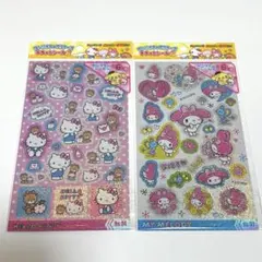 サンリオ マイメロ ハローキティ キラッとシール2 ホログラムシール 2種セット