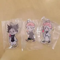 呪術廻戦☆虎杖悠仁、両面宿儺、脹相 アクリルキーホルダー