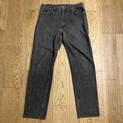 80s calvin klein jeans black denim pants